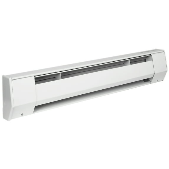 King Electric 6' Baseboard Heater, 1500W / 120V, Bright White, 6K1215BW