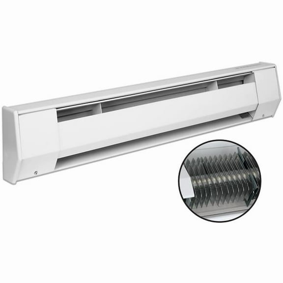 King Electric 4CB2407BW Cb Bb 4' 240/208V 750/562W White