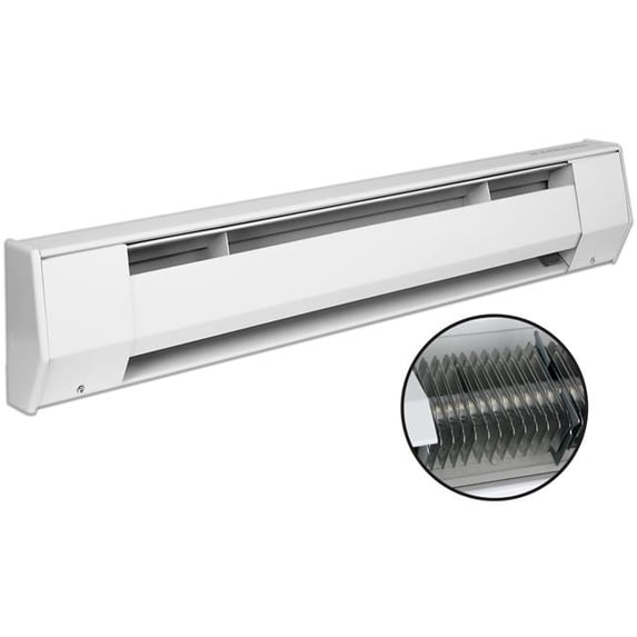 King Electric 6CB2412BW Cb Bb 6' 240V 1250W White