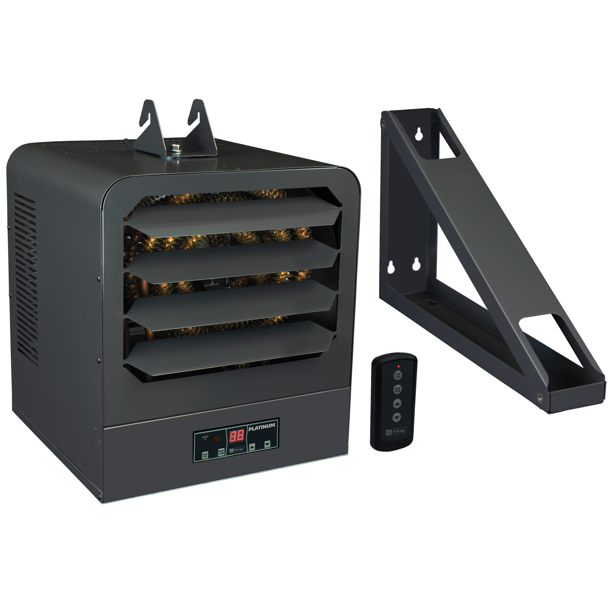 King Electric KB Platinum 3KW / 240V / 1Ph Unit Heater, KB2403-1-P - Walmart .com