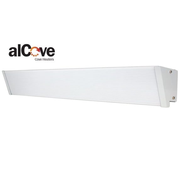 King Electric KCV 59" / 700W / 120V Cove Heater, White, KCV1207-W