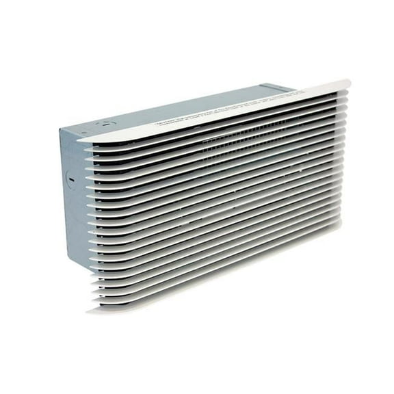 King Electric PAW2422-U-W 7677 BTU 2250W 240V Electric Wall Heater with Ultra Grill, White