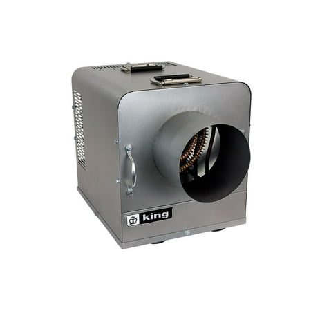King Electric PKB-DT 15KW / 208V / 1-Ph Ductable Portable Unit Heater, PKB2015-1-T-DT-FM