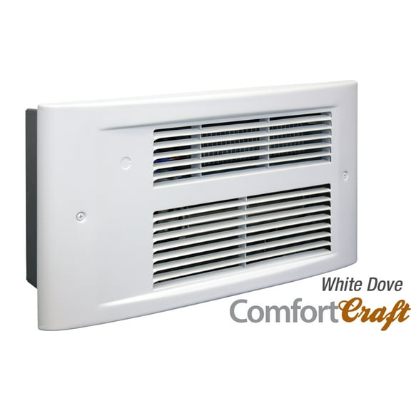 King Electric PX ComfortCraft Wall Heater, 1500W/ 120V, White Dove, PX1215-WD-R