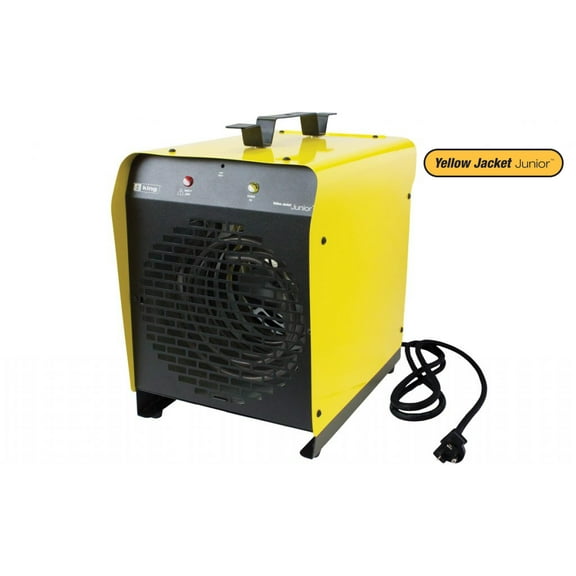King Electric Portable Heater, 3750W / 240V, Yellow, PSH2440TB