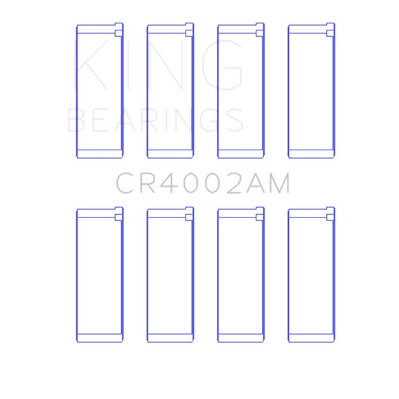 King Engine Bearings CR4002AM in our Rod Bearings Department Fits select: 1990-2001 MAZDA PROTEGE, 1991-1994 MERCURY CAPRI
