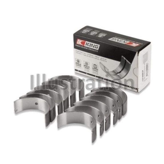 King Engine Bearings CR6625SI0.25 Connecting Rod Bearing Fits select: 1999-2006 CHEVROLET SILVERADO, 1992-2002 CHEVROLET S TRUCK