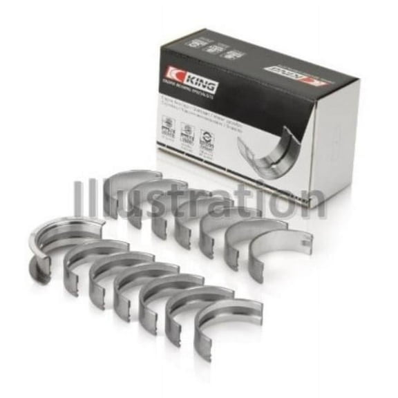 King Engine Bearings Engine Crankshaft Main Bearing Set MB7781SM0.25