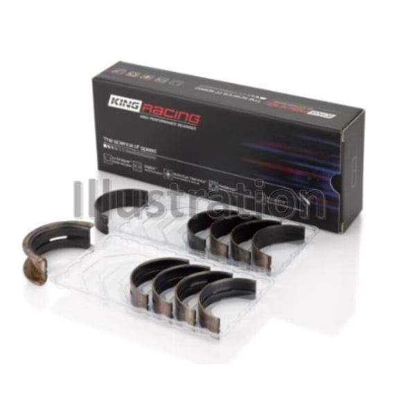 King Engine Bearings Ford 140Ci /2.3Liter/L4 (Size STDX) Main Bearing Set