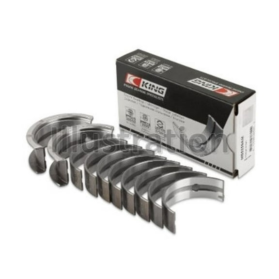 King Engine Bearings MB5523AM Engine Crankshaft Main Bearing Set Fits select: 1972-1979 PONTIAC FIREBIRD, 1979 CHEVROLET CORVETTE