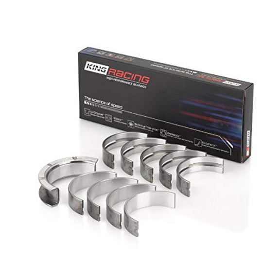 King Engine Bearings Main Bearing Set For Compatible With/Replacement For Fits select: 1988-2000 CHEVROLET GMT-400, 1995-2000 CHEVROLET TAHOE
