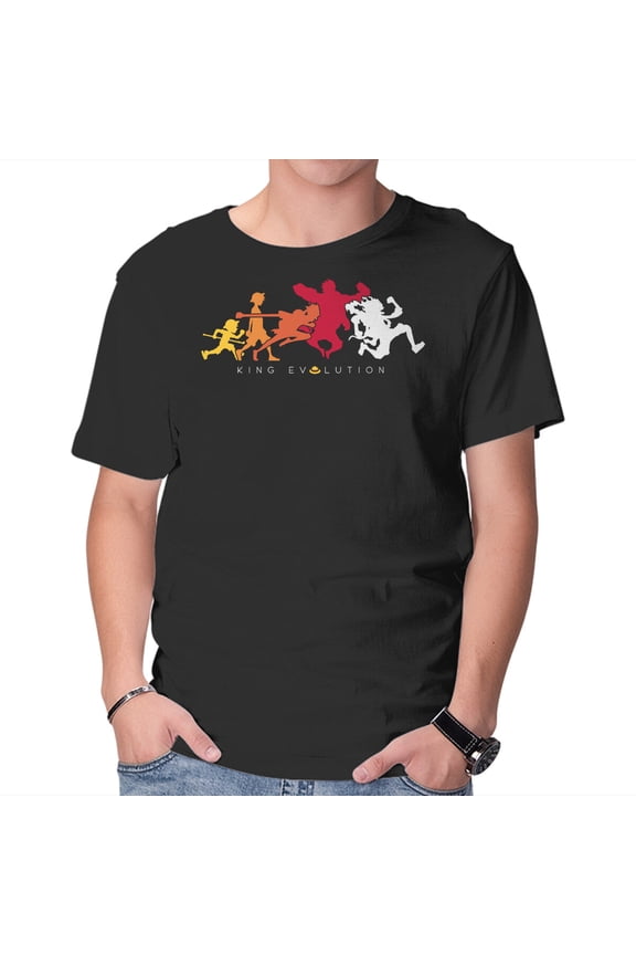 King Evolution Unisex T-Shirt Tee Sweatshirt Hoodie Tank Top