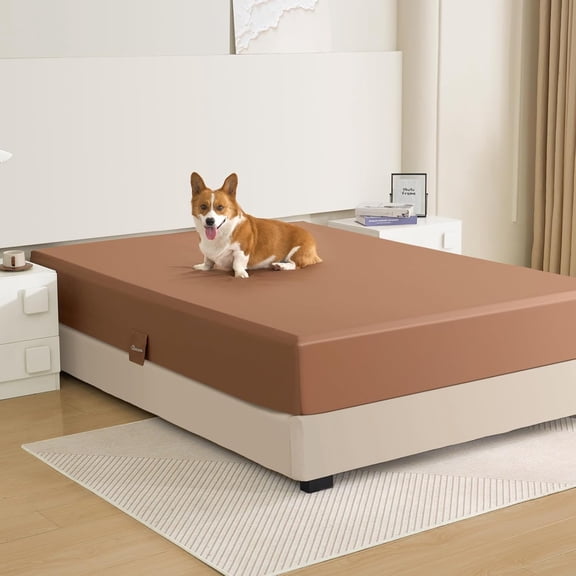 King Fitted Sheet, Long-Staple Cotton Dual-Lock Fitted Sheet for King Bed, Luxury Soft and Comfort, 1000 Thread Count, Deep Pocket Fits 8" to 17" Mattress