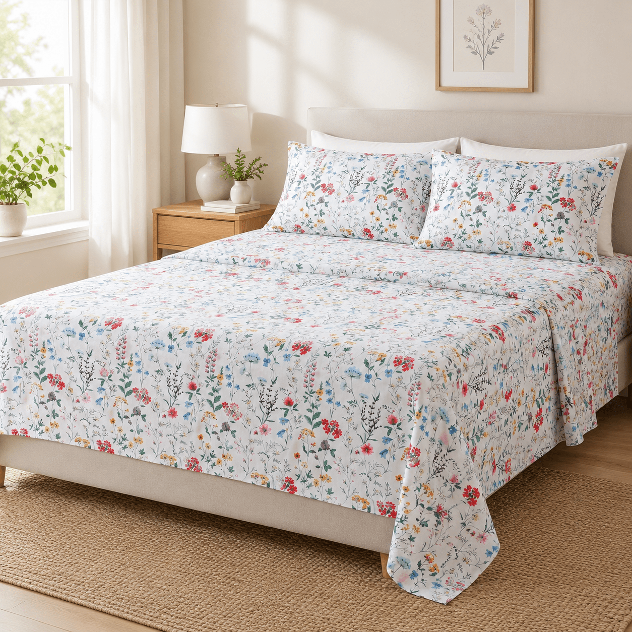 King Fl4-piece Sheet Set - Sheets Blend Rayon Derived From Soft ...