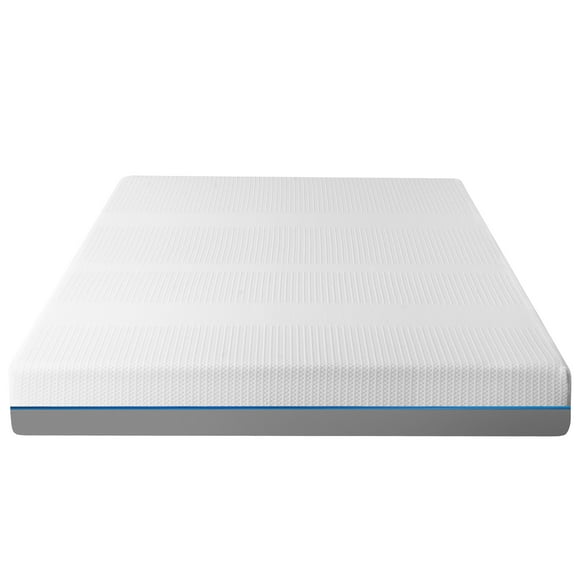 King Foam Mattress, 8 Inch Medium Comfort Gel Memory Foam Mattress, Gel & Charcoal Infused Foam Mattress Cool Bed with Removable Cover, Hypoallergenic Bamboo Charcoal, CertiPUR-US Certified, S9741