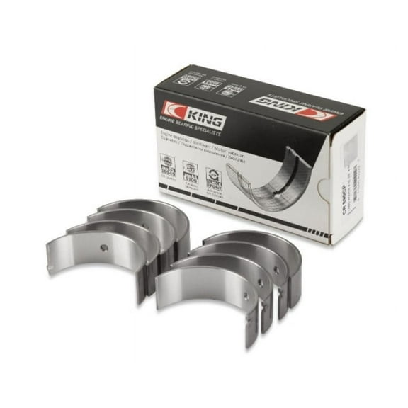King Ford/Mazda 2.0L Duratec (Size +0.25) Silicon Bi-Metal Aluminum Rod Bearing Set Fits select: 2005-2011 FORD FOCUS, 2004-2013 MAZDA 3