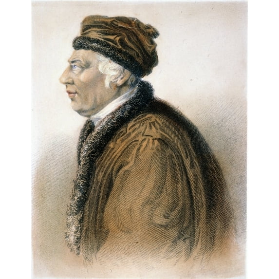 King George Iii 1820. Nking George Iii In The Year Of His Death. English Etching-And-Engraving 1820. Print