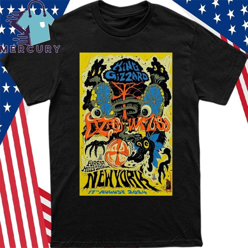 King Gizzard And The Lizard Wizard August 17 2024 Forest Hills Ny Tour