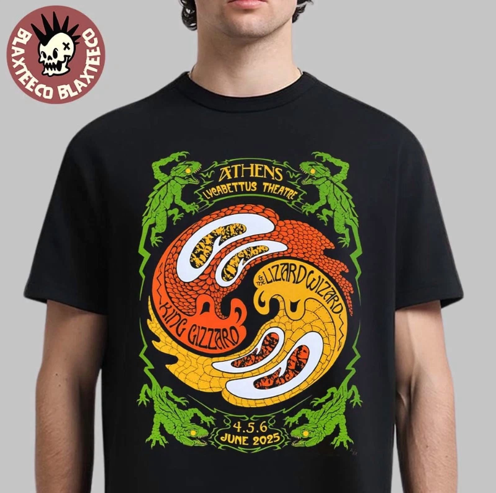 T-shirt King Gizzard And The Lizard Wizard - Nuclear Fusion, Unisexe, Gildan, Tailles S-5XL