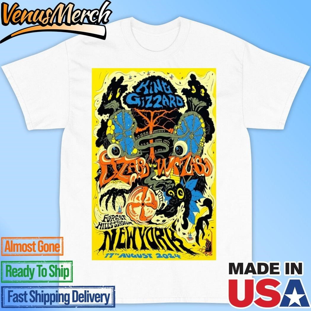 King Gizzard And The Lizard Wizard Tour In Forest Hills Ny On Aug 17