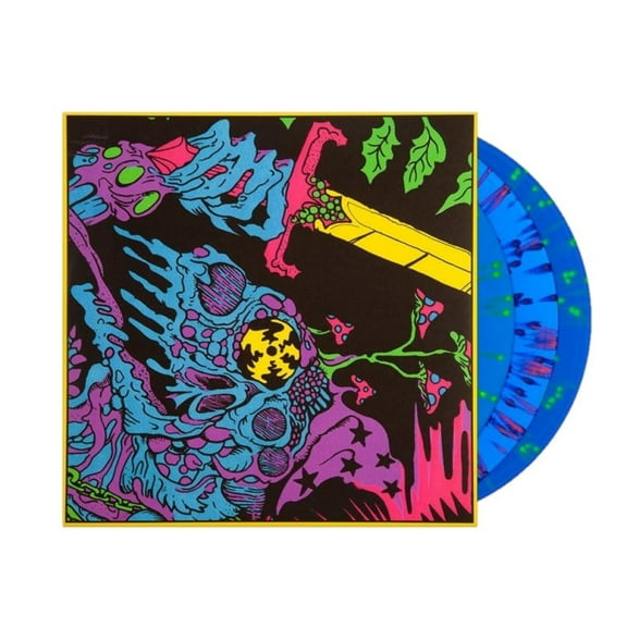 King Gizzard The Lizard Wizard Live In Adelaide 19 Exclusive Blue Pink/Green/Yellow Splatter Vinyl 3xLP