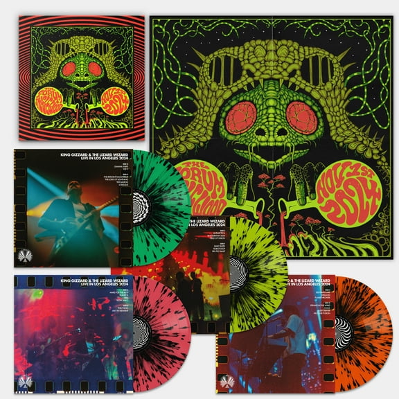 King Gizzard and the Lizard Wizard - KING GIZZARD - LIVE IN LOS ANGELES '24 - Music & Performance - Vinyl