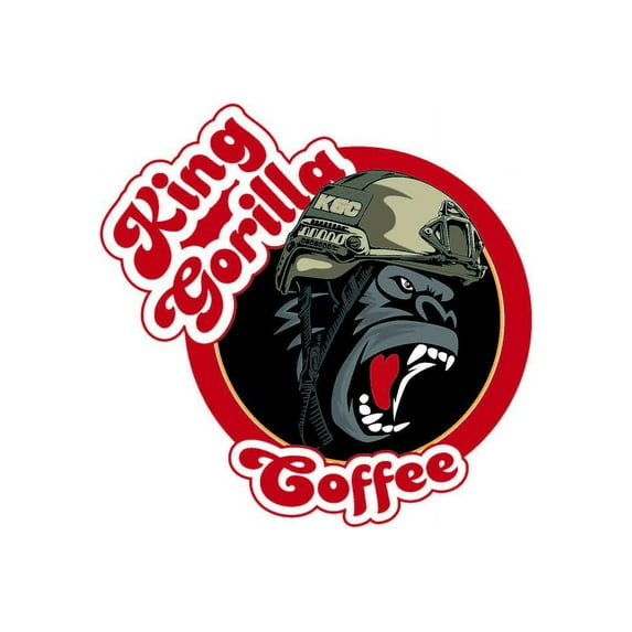 King Gorilla Coffee - Gorilla Warfare Dark Chocolate and Caramel Nut Whole Bean