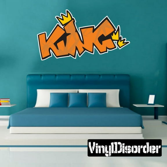 King Graffiti Sticker - 36 Inches
