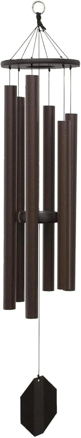 Textured Copper Powder Coated Aluminum Wind Chime