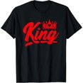 thumbnail image 1 of King Hearts Halloween Costume - Valentines King of Hearts T-Shirt, 1 of 3