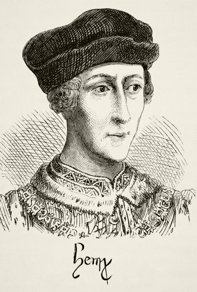 King Henry Vi Of England 1421 To 1471 From The National And Domestic History Of England By William Aubrey Published London Circa 1890 Canvas Art - Ken Welsh Design Pics (12 x 17)