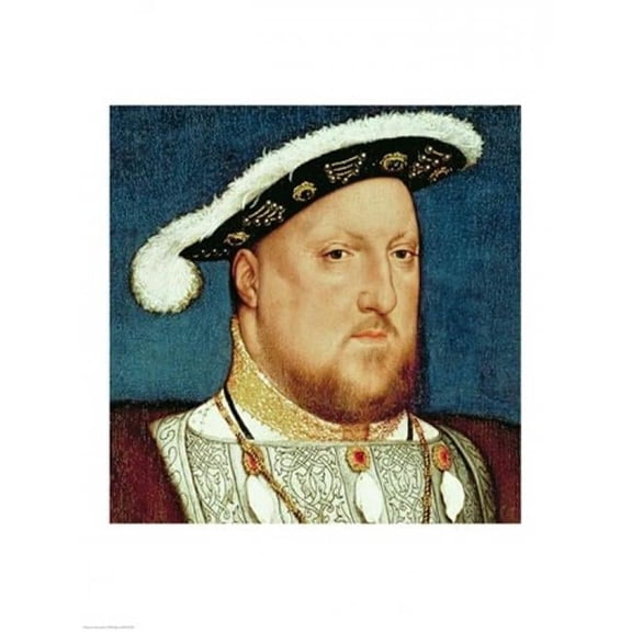 King Henry Viii Poster Print by Hans Holbein - 24 x 36 in. - Large
