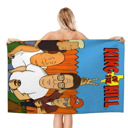 King of the Hill Beach Quick Drying Towel,"Quick-Dry, Sand-Free, Lightweight & Compact Beach Towel - Oversized 30.7x59in(78x150cm) for Ultimate Comfort and Convenience"