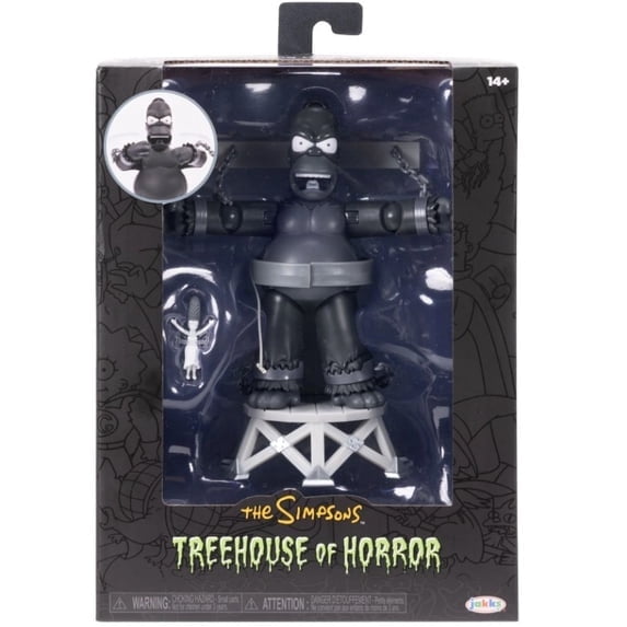The Simpsons Premium King Homer with Mini Marge Action Figure