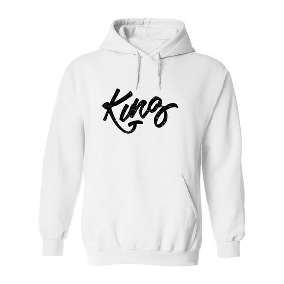 King.  Hoodie Men -Image by Shutterstock, Male Large
