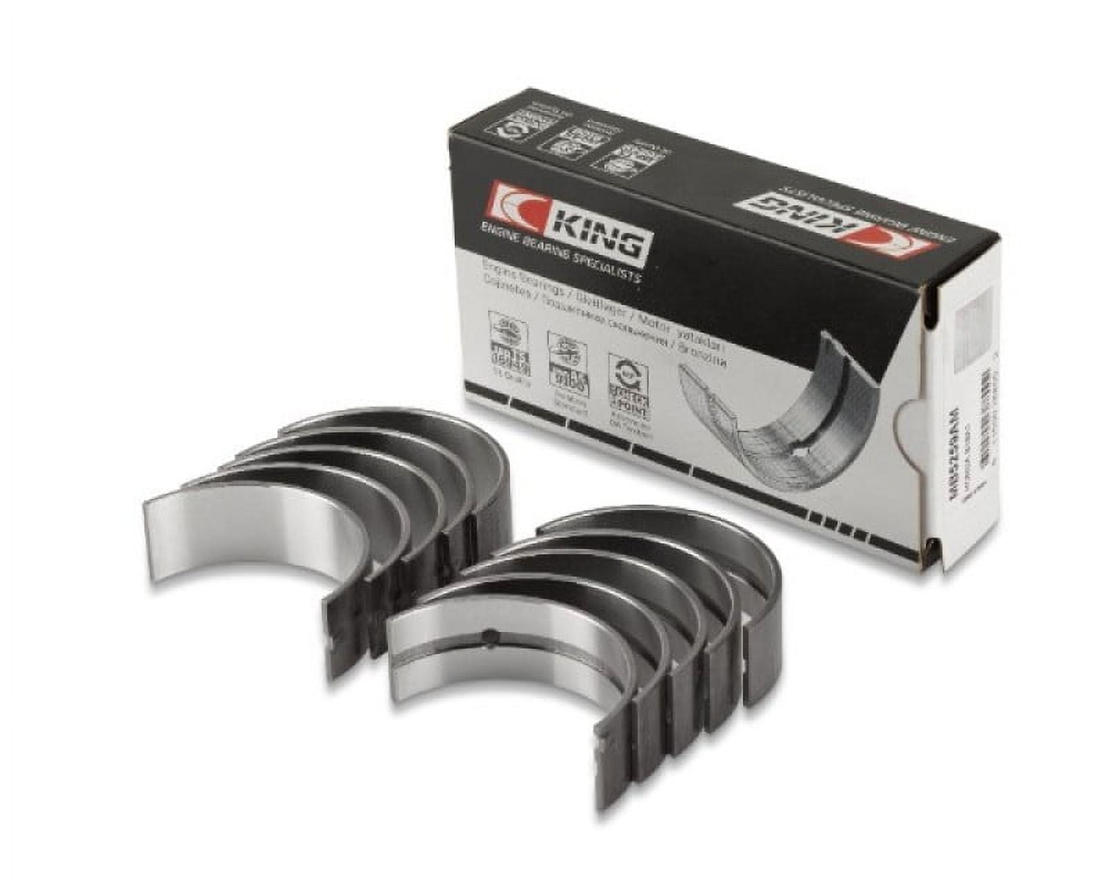 King Hyundai G4KE / G4KC (Size +5) Main Bearings (Set of 5) Fits select: 2006-2019 HYUNDAI SONATA, 2006-2020 KIA OPTIMA