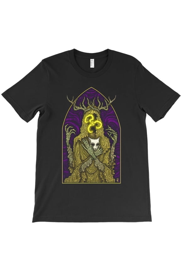 King In Yellow Horror Creepy Graphic Tee, Funny Lovecraft H26792 Unisex T-Shirt, Up to 5XL Available