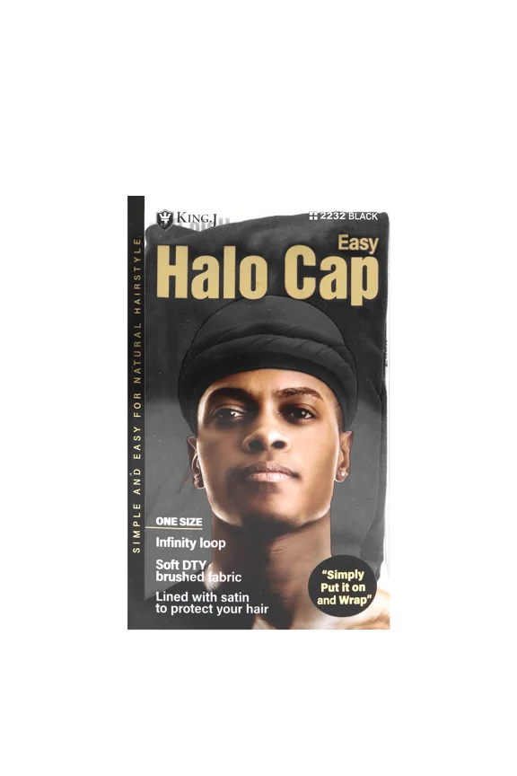 King J Halo Cap #2232 Black