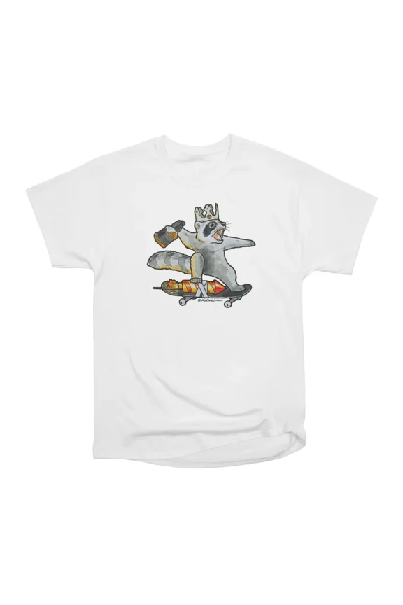 King Jack firework skateboard T-Shirt Tee Gift For Him Merch For Her Apparel For Friend