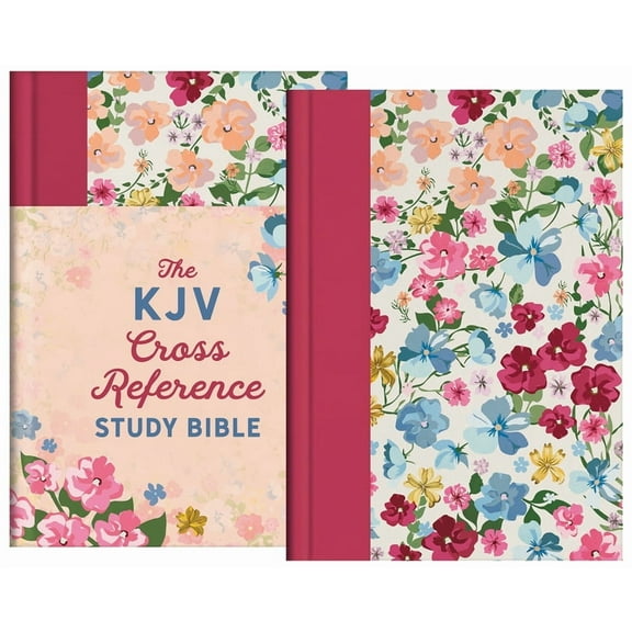 King James Bible KJV Cross Reference Study Bible Compact [Midsummer Meadow], (Hardcover)
