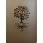 King James Version Easy Read Bible KJVER Family Legacy Holy Bible, Large Print, Coffee Ultrasoft King James Version Easy Read, Red Letter, Brown Hardcover