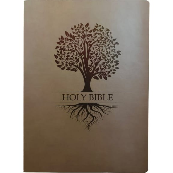 King James Version Easy Read Bible: KJVER Family Legacy Holy Bible, Large Print, Coffee Ultrasoft : (King James Version Easy Read, Red Letter, Brown) (Hardcover)