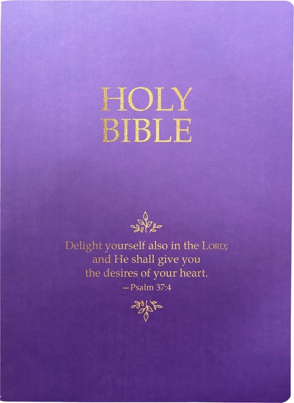 King James Version Easy Read Bible KJVER Holy Bible, Delight Yourself