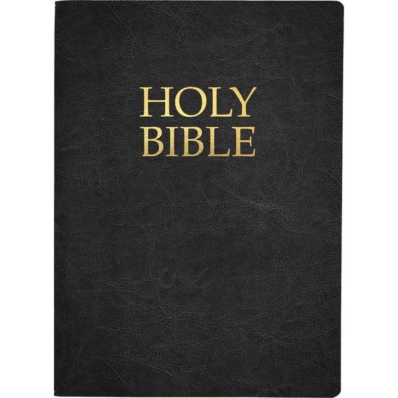 King James Version Easy Read Bible: KJVER Holy Bible, Large Print, Black Genuine Leather, Thumb Index : (King James Version Easy Read, Red Letter, Premium Cowhide) (Hardcover)