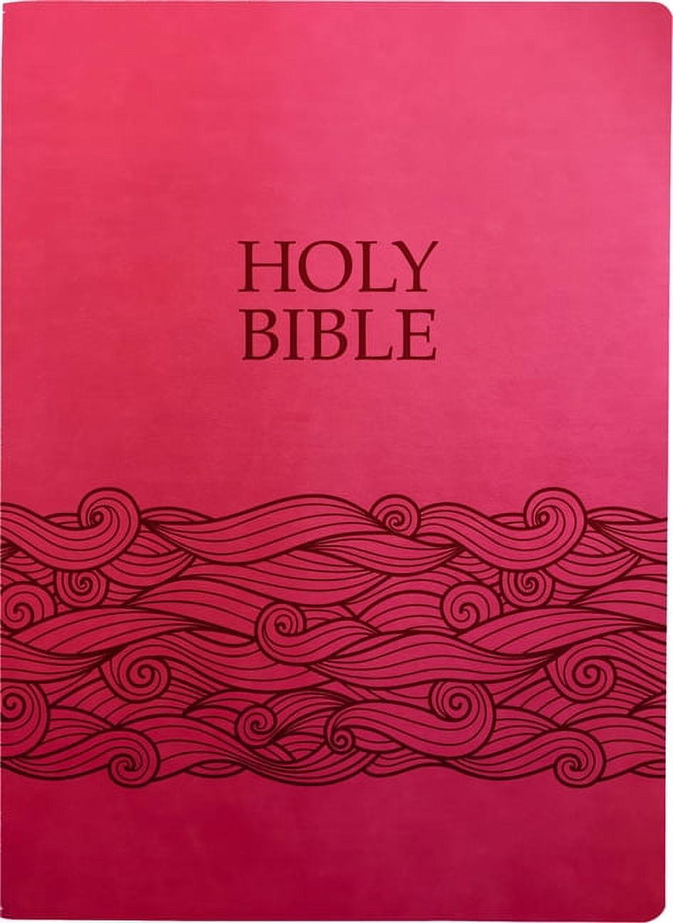 King James Version Easy Read Bible Kjver Holy Bible, Wave Design, Large ...