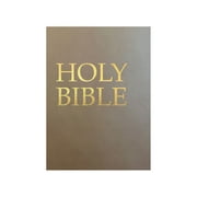 King James Version Easy Read Bible Kjver Gift and Award Holy Bible, Deluxe Edition, Coffee Ultrasoft, Hardcover