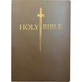 thumbnail image 1 of King James Version Sword Bible: KJV Sword Bible, Large Print, Coffee Ultrasoft : (Red Letter, Brown, 1611 Version) (Hardcover), 1 of 1
