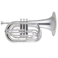 thumbnail image 1 of King KMB412S Performance Marching Bb Baritone Horn Silver Plated, 1 of 5