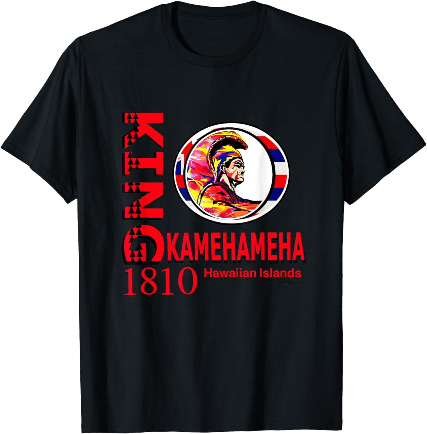 King Kamehameha by micah moto T-Shirt - Walmart.com