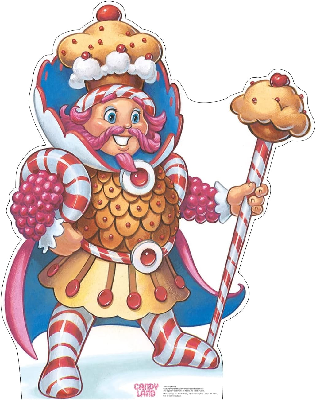 King Kandy Cardboard Cutout Standup Candy Land